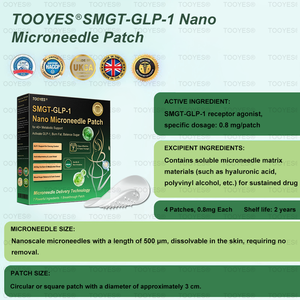 TOOYESยฎ SMGT-GLP-1 ๐ฒ๐
๐๐๐๐๐๐ & ๐ง๐พ๐บ๐
๐๐ ๐ญ๐ ๐ญ๐ฎ ๐ฌ๐จ๐ข๐ฑ๐ฎ๐ญ๐ค๐ค๐ฃ๐ซ๐ค ๐ฏ๐ ๐ณ๐ข๐ง ๐ฌ๐ง๐ฉโโ๏ธ (No ๐ฏ๐บ๐๐, ๐ค๐ฆ/๐ฉ ๐ฑ๐พ๐
๐พ๐บ๐๐พ | ๐ซ๐๐๐พ ๐ค๐ข๐
๐ป๐ ๐ฅ๐ ๐ฒ๐ณ |โจ๐ณ๐๐๐๐๐พ๐๐ ๐ซ๐๐๐๐พ ๐ฒ๐๐๐ ) ๐ฉโโ๏ธ