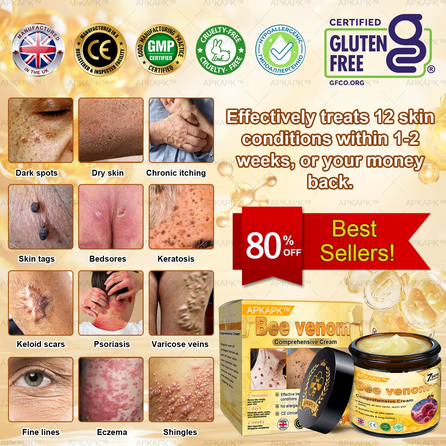 šāØ APKAPKĀ® Bee venom Comprehensive Cream š„ Sagging Skin, Fine Lines, Loss of Firmness, Flat Bust, Drooping Hips, and More