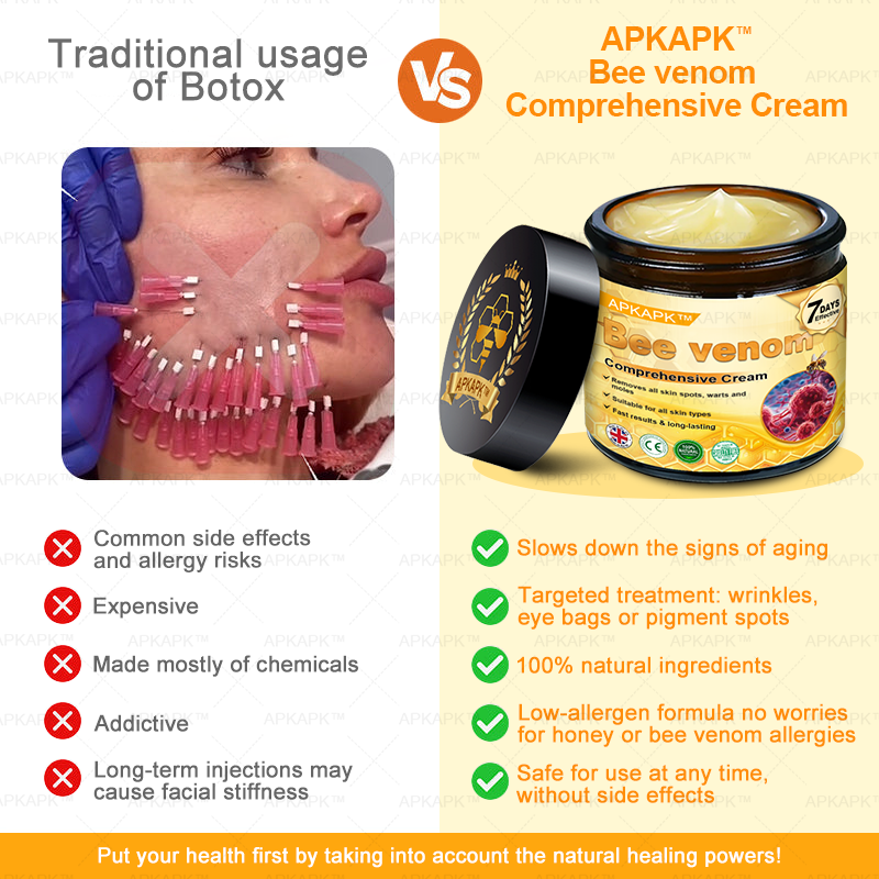 šāØ APKAPKĀ® Bee venom Comprehensive Cream š„ Sagging Skin, Fine Lines, Loss of Firmness, Flat Bust, Drooping Hips, and More