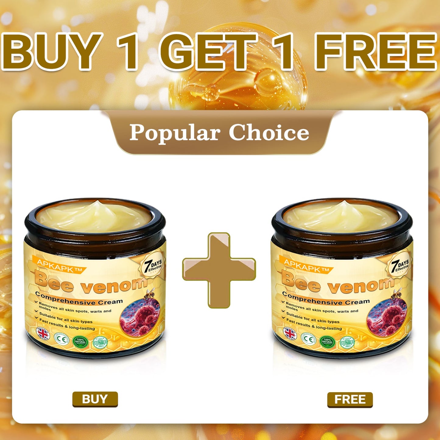šāØ APKAPKĀ® Bee venom Comprehensive Cream š„ Sagging Skin, Fine Lines, Loss of Firmness, Flat Bust, Drooping Hips, and More
