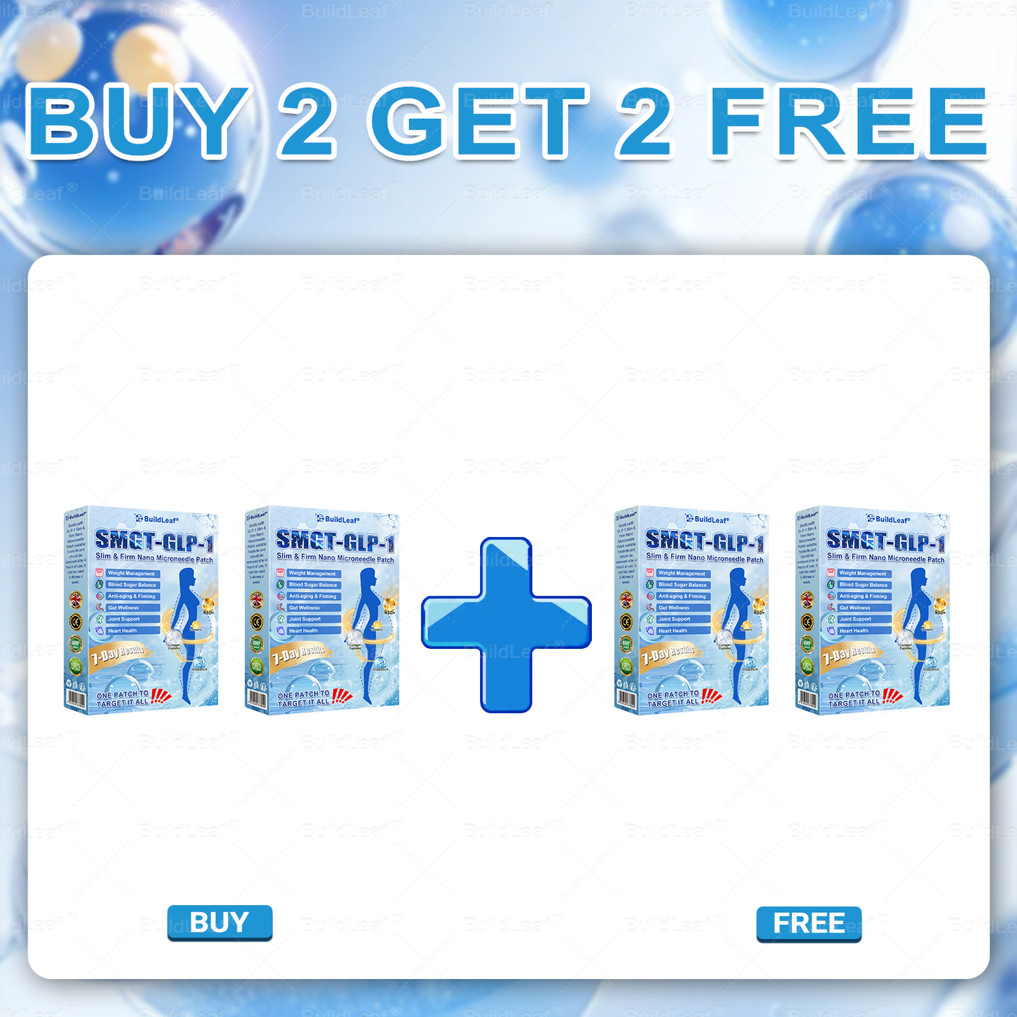 🚨 Hurry – 70% OFF Ends Soon! 🚨 Take control of your weight and health with 𝐵uil𝗱𝐿ea𝐟® GLP-1 Slim & Firm Nano Microneedle Patch. For obesity, metabolism, blood sugar and more — real results without painful injections.