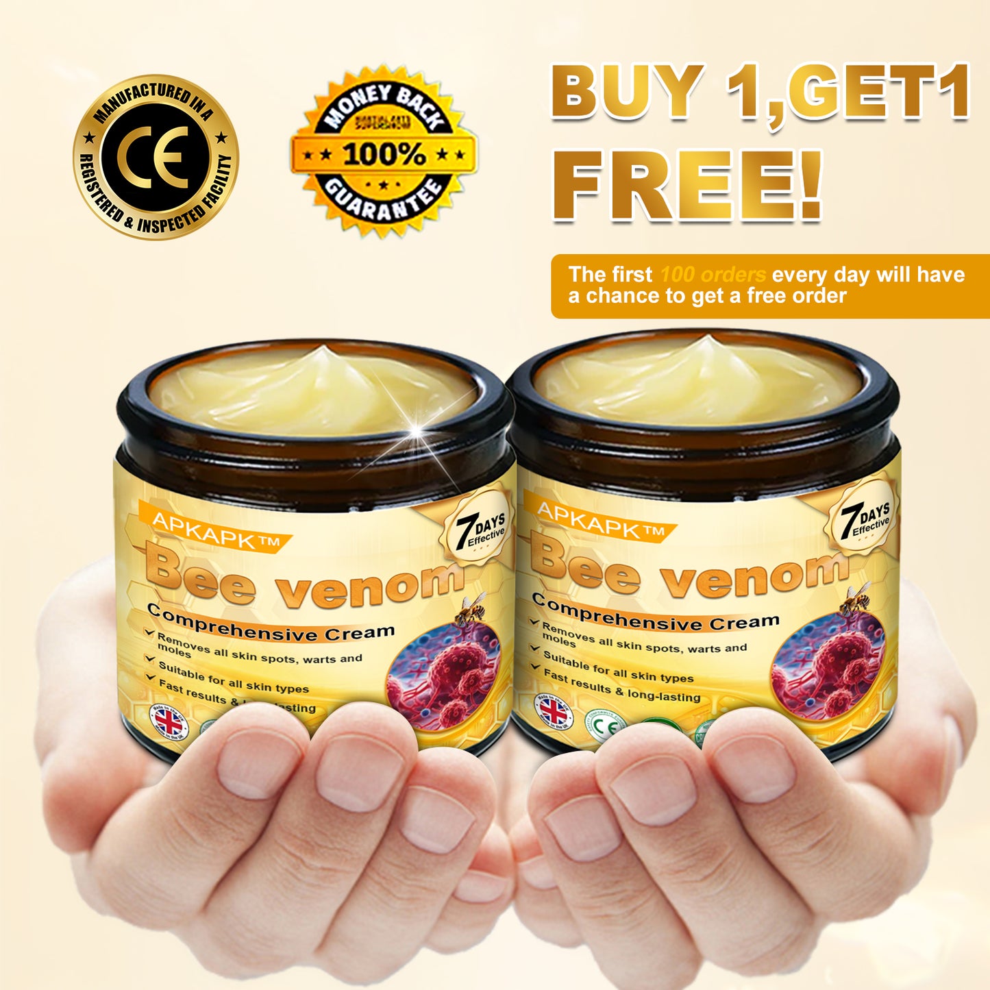 🎁 Surprise! You’ve unlocked 50% OFF APKAPK® Bee Venom Cream — only for the next 2 minutes! Don’t miss this exclusive upgrade!